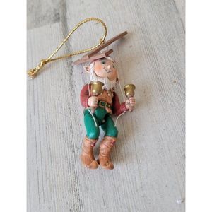 Hallmark 1992 Elfin marionette ornament Xmas puppet elf